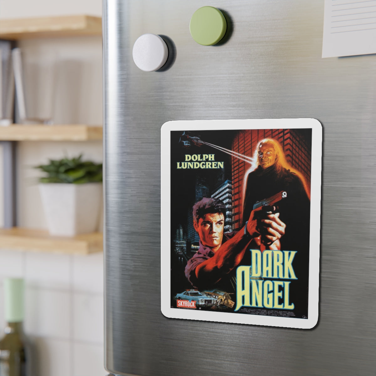 DARK ANGEL (I COME IN PEACE) 1990 Movie Poster - Die-Cut Magnet-The Sticker Space