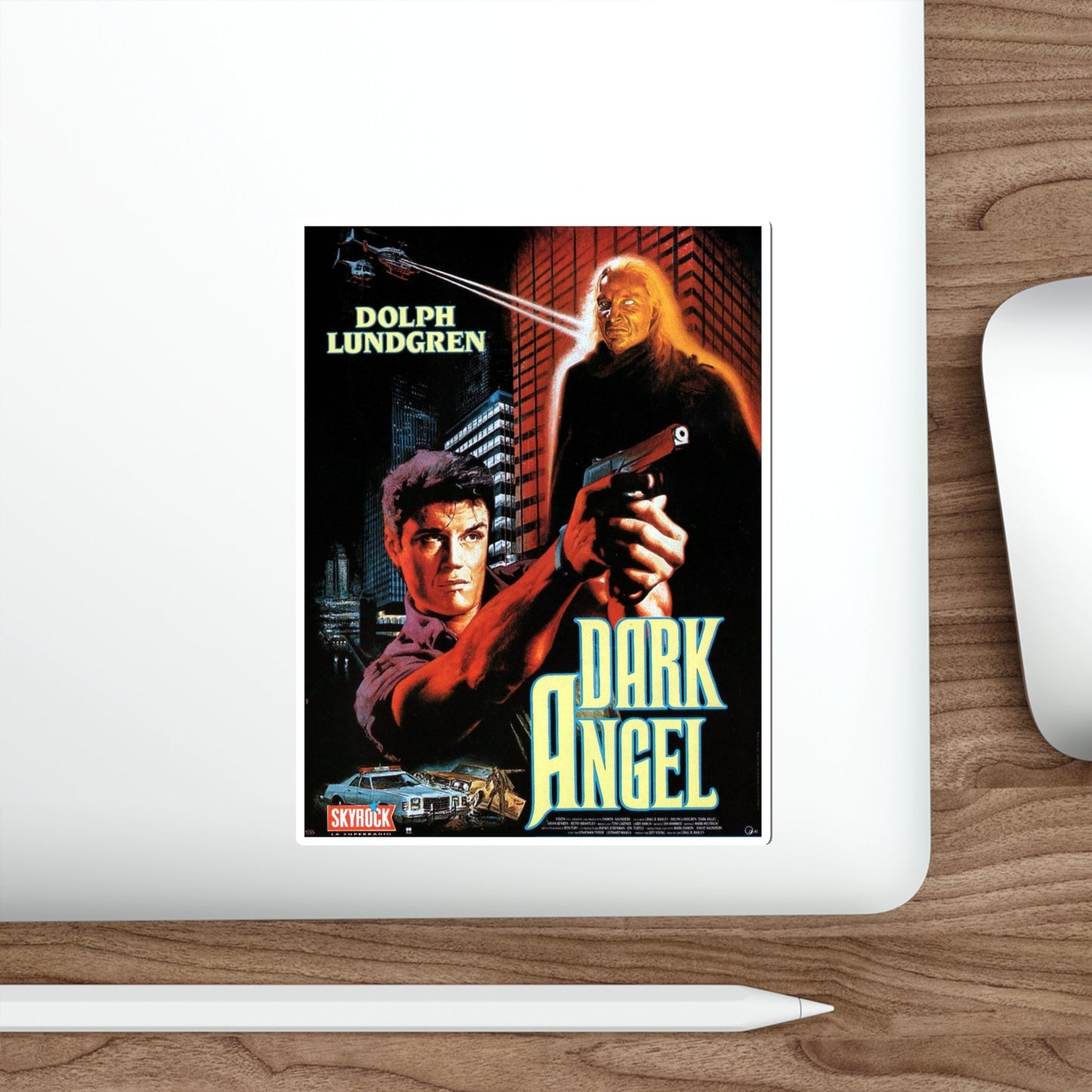 DARK ANGEL (I COME IN PEACE) 1990 Movie Poster STICKER Vinyl Die-Cut Decal-The Sticker Space