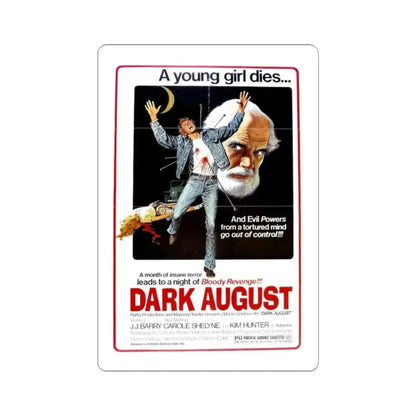 DARK AUGUST 1976 Movie Poster - STICKER Vinyl Kiss-Cut Decal 2 Inch White - The Sticker Space