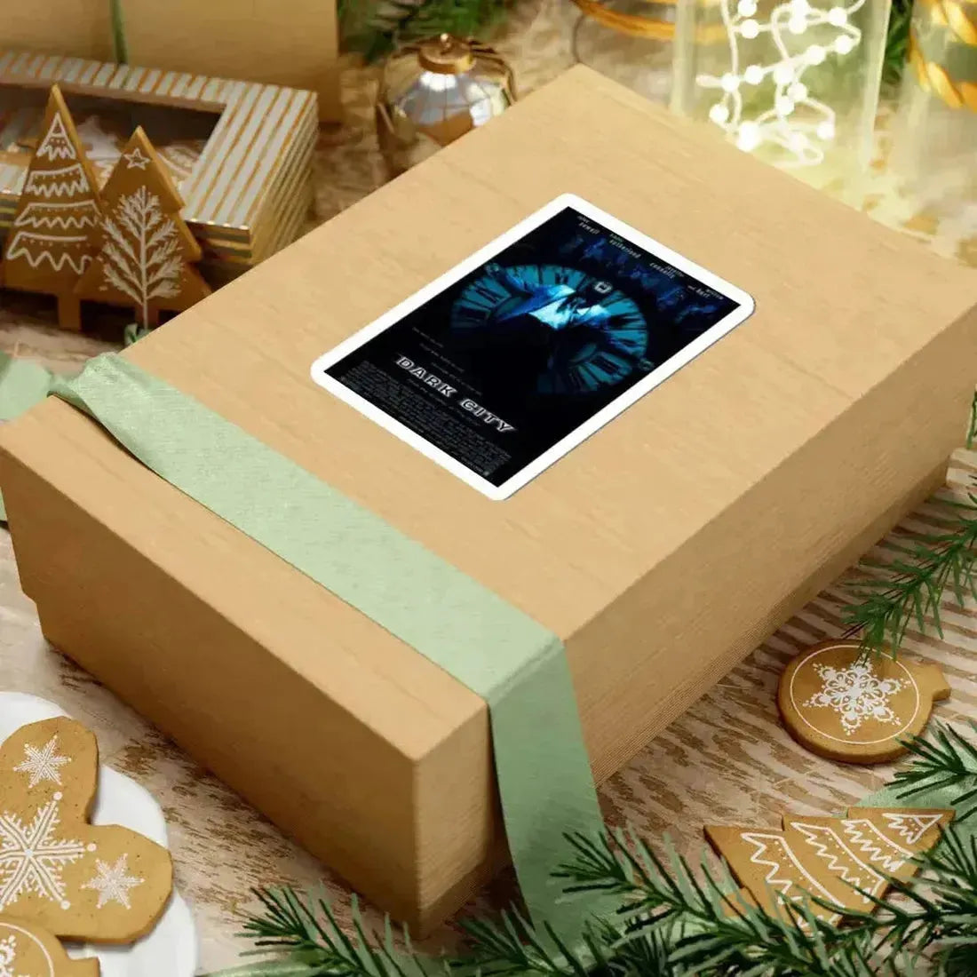 DARK CITY 1998 Movie Poster - STICKER Vinyl Kiss-Cut Decal - The Sticker Space