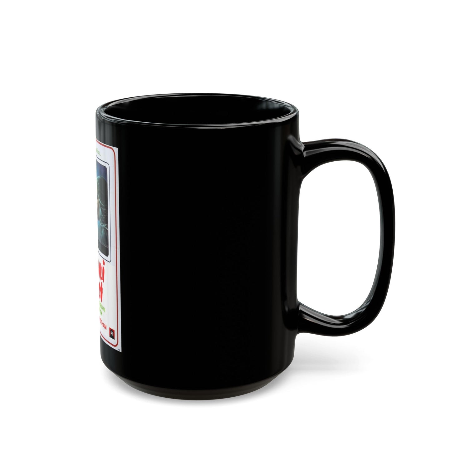 DARK ECHOES 1977 Movie Poster - Black Coffee Mug-The Sticker Space