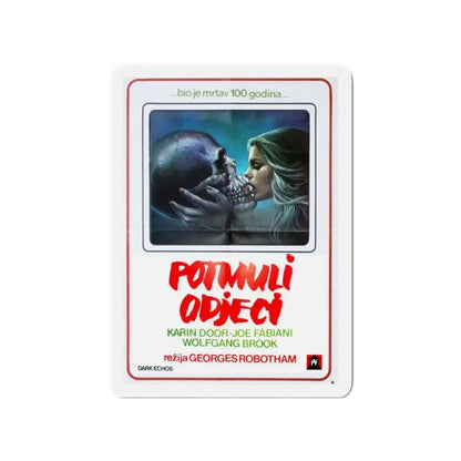 DARK ECHOES 1977 Movie Poster - Refrigerator Magnet 4 Inch - The Sticker Space