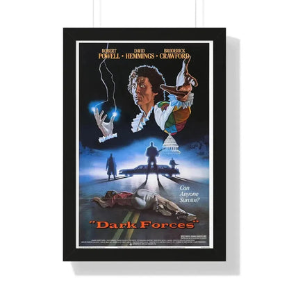 DARK FORCES (HARLEQUIN) 1980 - Framed Movie Poster - The Sticker Space