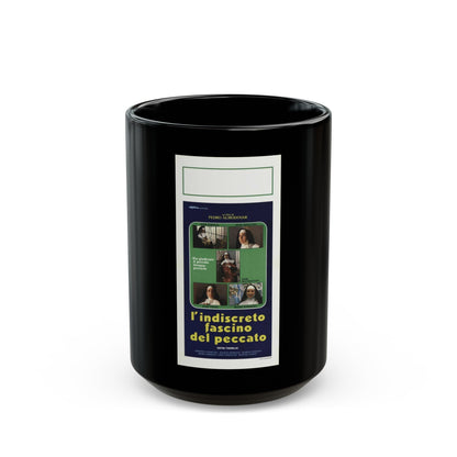 DARK HABITS 1983 Movie Poster - Black Coffee Mug-15oz-The Sticker Space