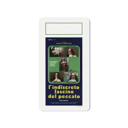 DARK HABITS 1983 Movie Poster - Refrigerator Magnet 2 Inch - The Sticker Space