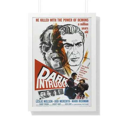 DARK INTRUDER 1965 - Framed Movie Poster 20" x 30" White - The Sticker Space