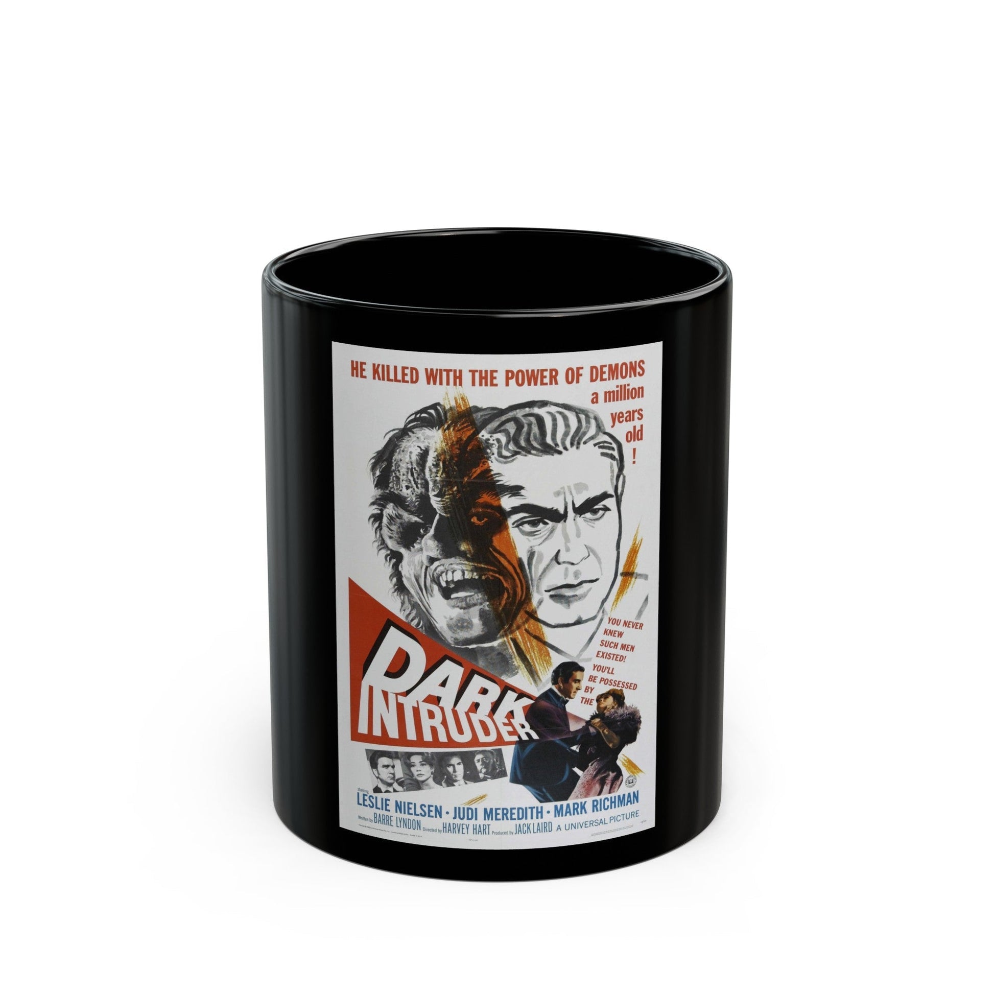 DARK INTRUDER 1965 Movie Poster - Black Coffee Mug-11oz-The Sticker Space