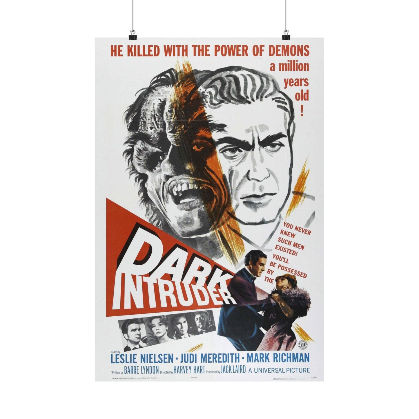 DARK INTRUDER 1965 - Paper Movie Poster-20″ x 30″-The Sticker Space