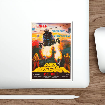 DARK MISSION 1988 Movie Poster STICKER Vinyl Die-Cut Decal-The Sticker Space