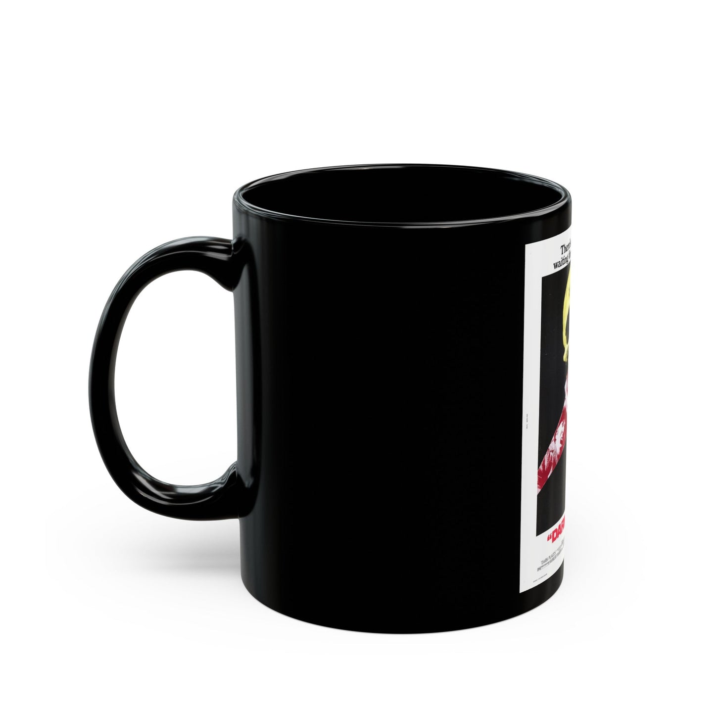 DARK PLACES 1974 Movie Poster - Black Coffee Mug-The Sticker Space