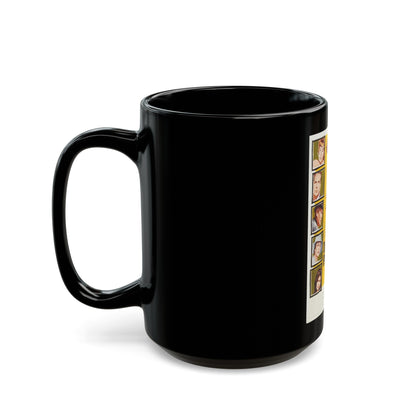 DARK PURPOSE 1964 Movie Poster - Black Coffee Mug-The Sticker Space