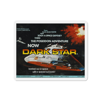 DARK STAR 1974 Movie Poster - Die-Cut Magnet-2" x 2"-The Sticker Space