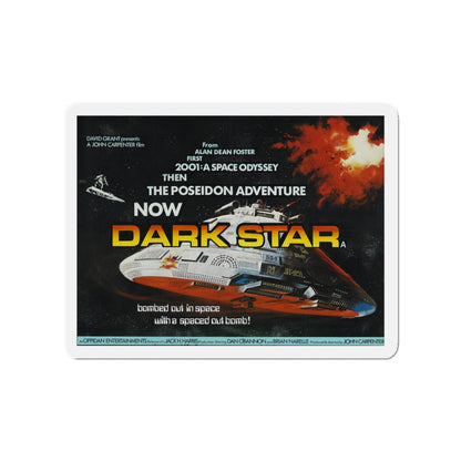 DARK STAR 1974 Movie Poster - Die-Cut Magnet-4" x 4"-The Sticker Space