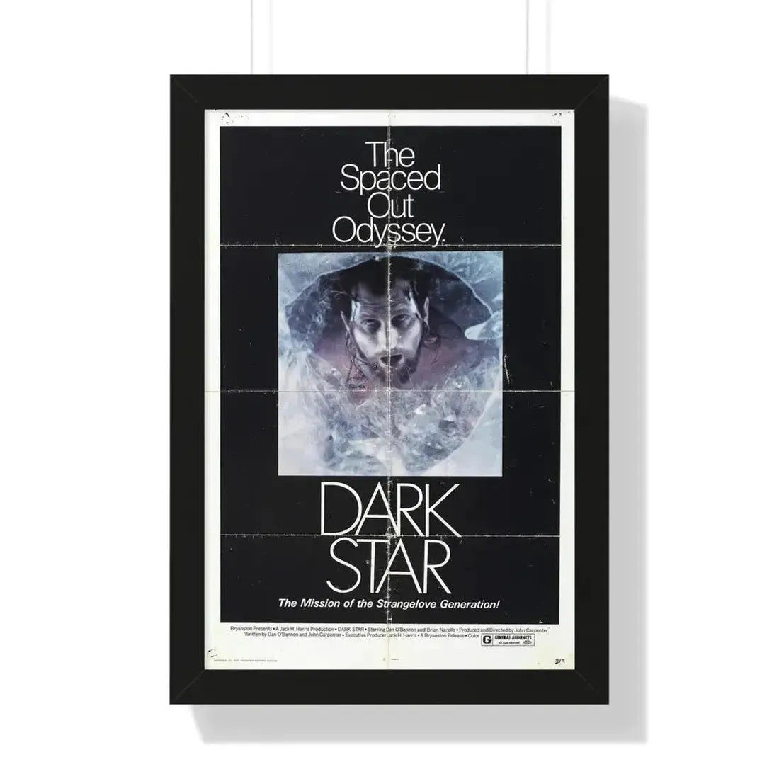 DARK STAR (2) 1974 - Framed Movie Poster 16″ x 24″ Black - The Sticker Space