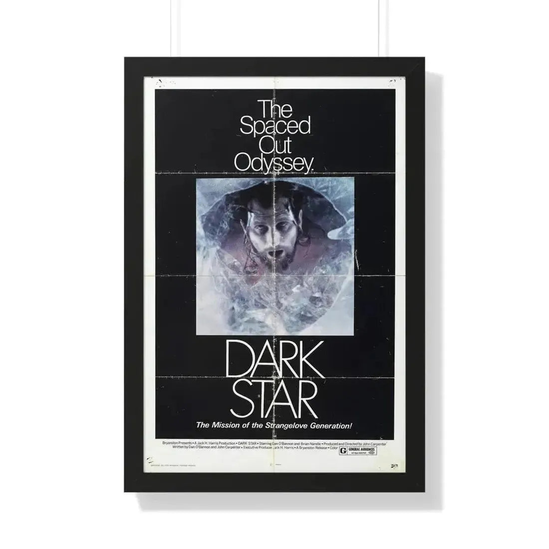 DARK STAR (2) 1974 - Framed Movie Poster 20" x 30" Black - The Sticker Space