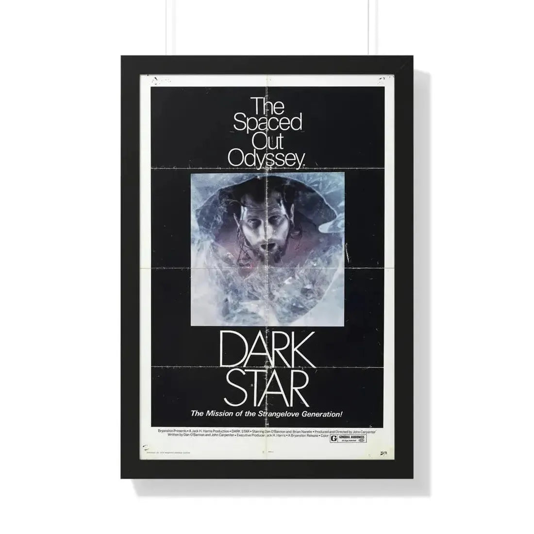 DARK STAR (2) 1974 - Framed Movie Poster - The Sticker Space