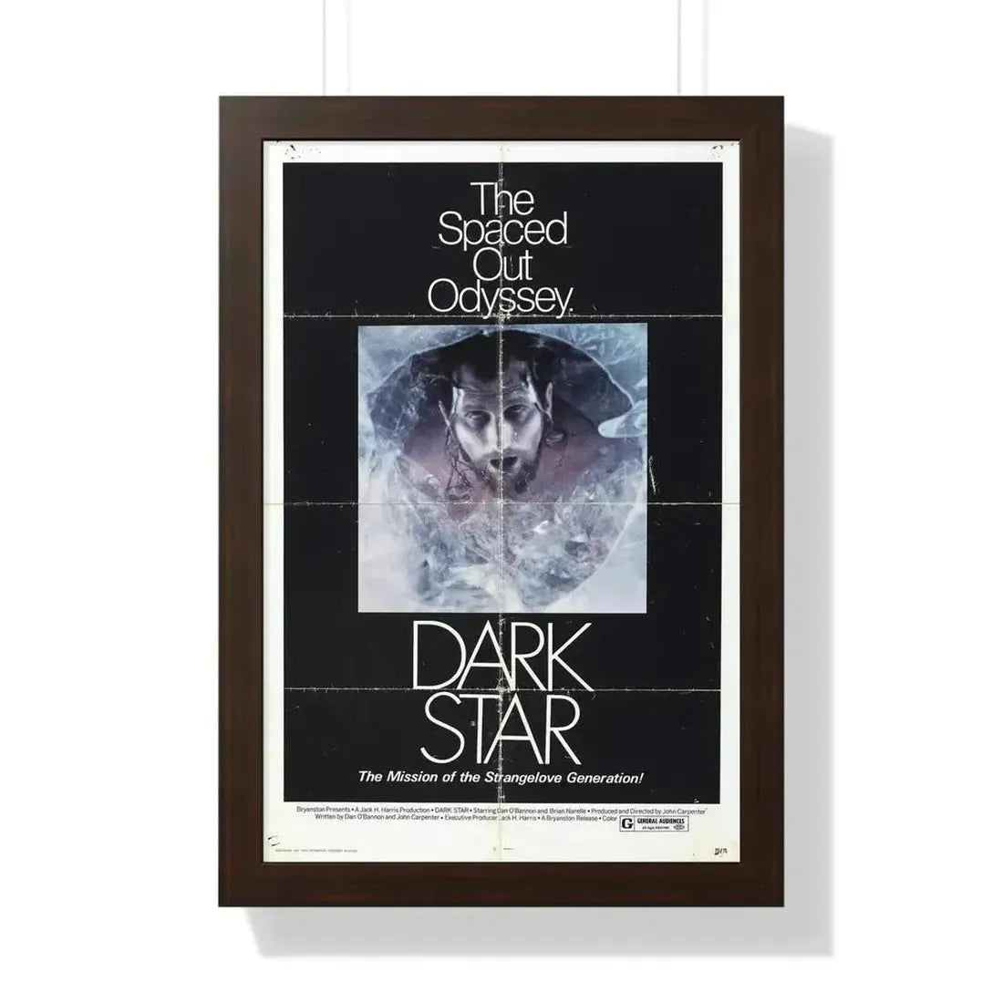 DARK STAR (2) 1974 - Framed Movie Poster - The Sticker Space