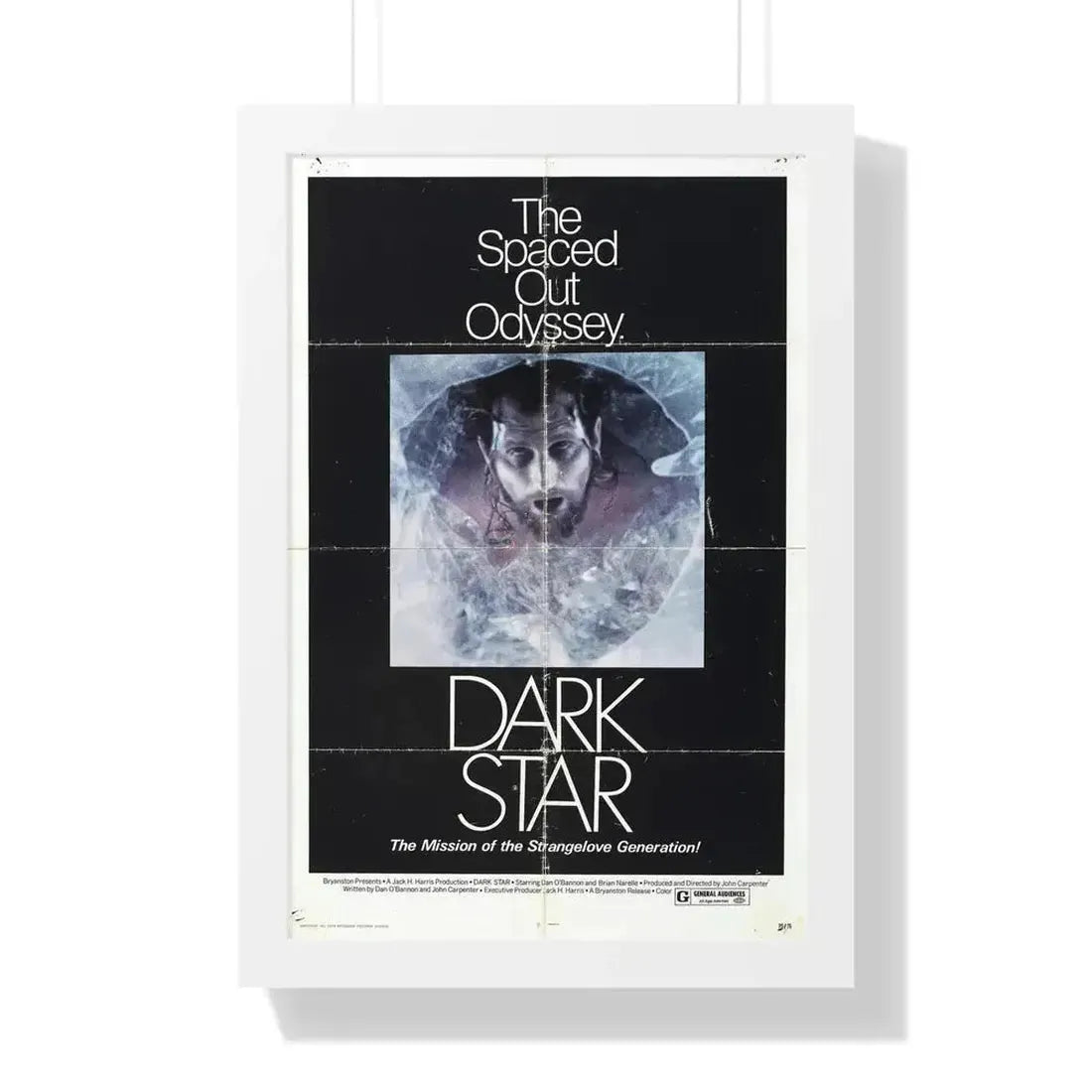 DARK STAR (2) 1974 - Framed Movie Poster - The Sticker Space