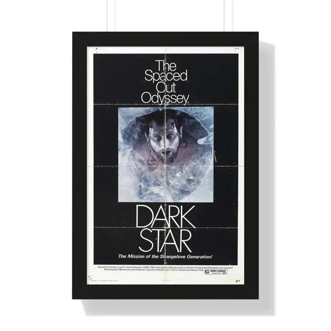 DARK STAR (2) 1974 - Framed Movie Poster - The Sticker Space