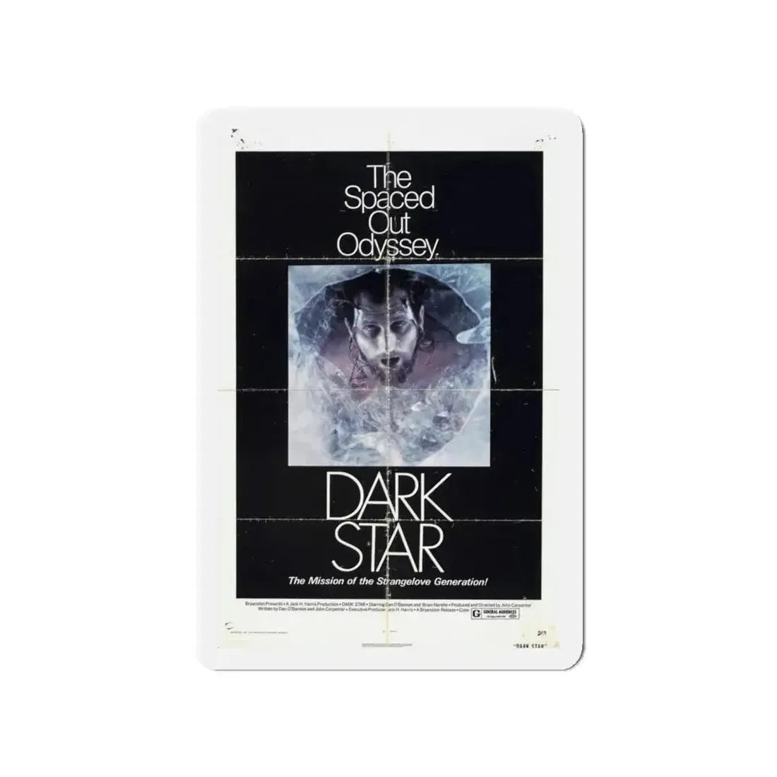 DARK STAR (2) 1974 Movie Poster - Refrigerator Magnet 4 Inch - The Sticker Space