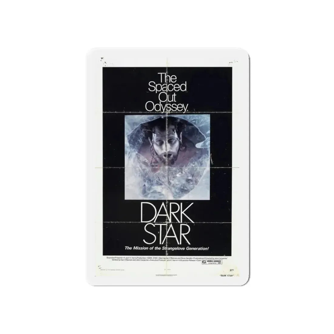DARK STAR (2) 1974 Movie Poster - Refrigerator Magnet 5 Inch - The Sticker Space