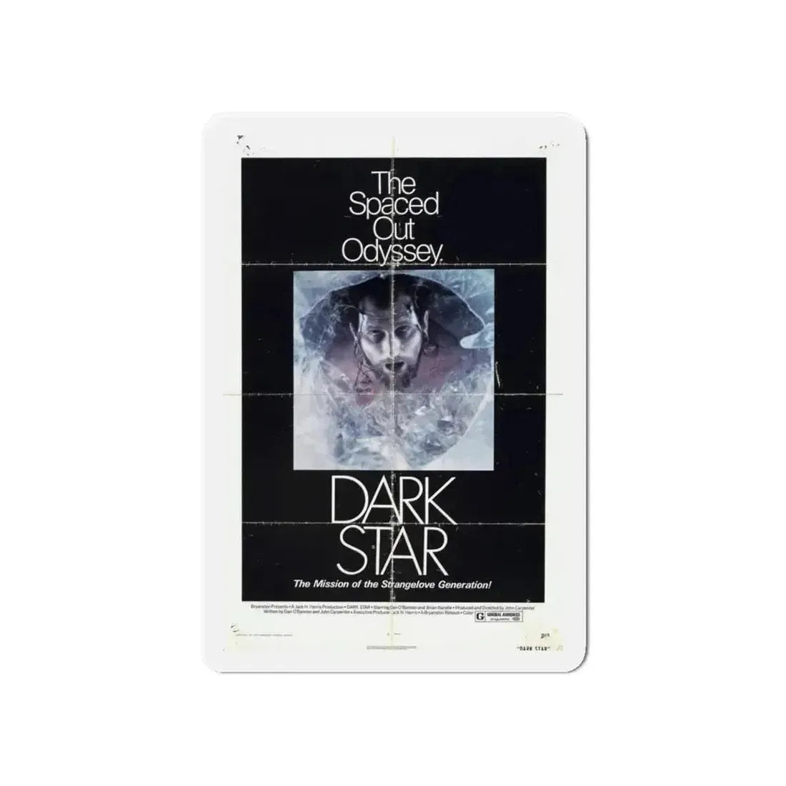 DARK STAR (2) 1974 Movie Poster - Refrigerator Magnet - The Sticker Space