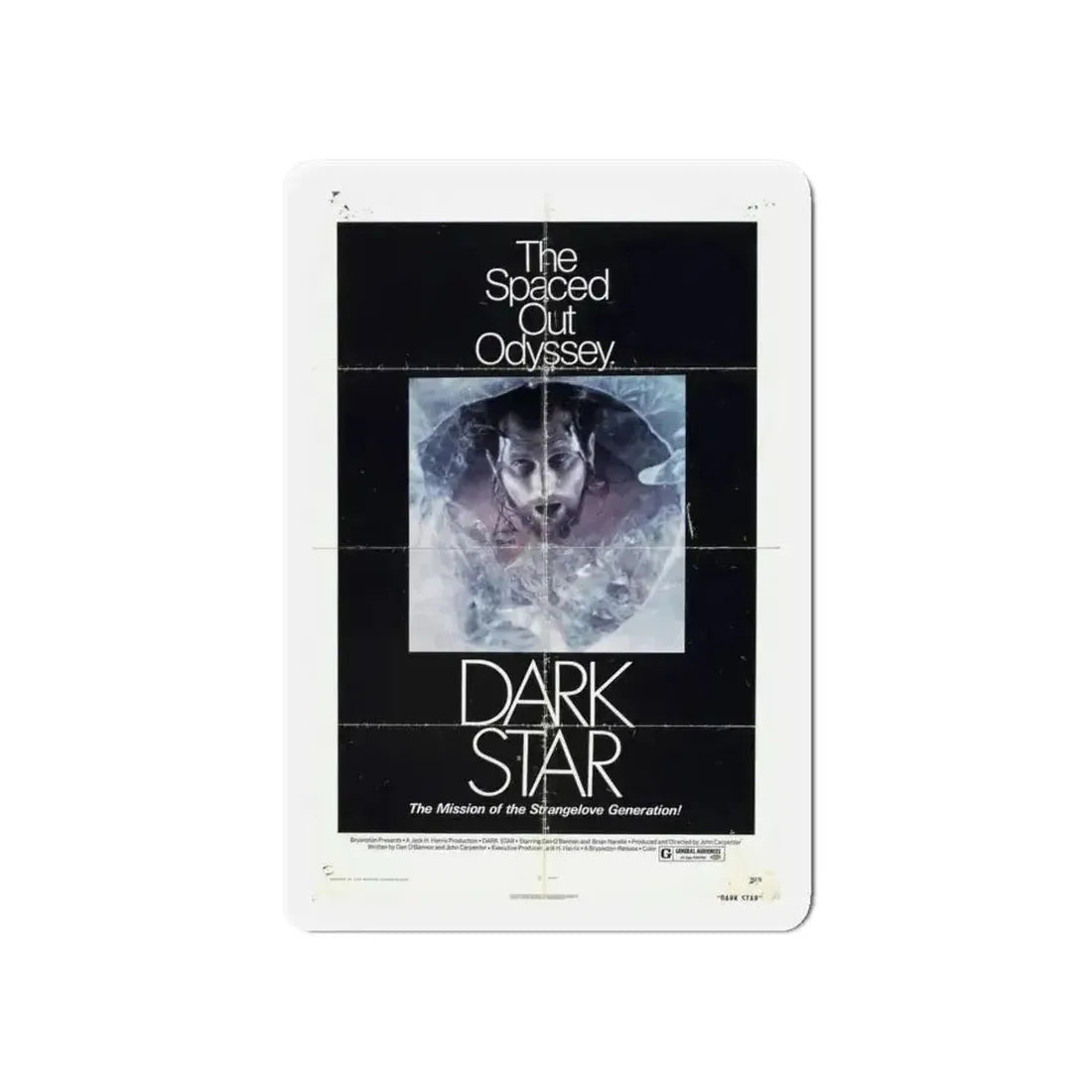 DARK STAR (2) 1974 Movie Poster - Refrigerator Magnet - The Sticker Space