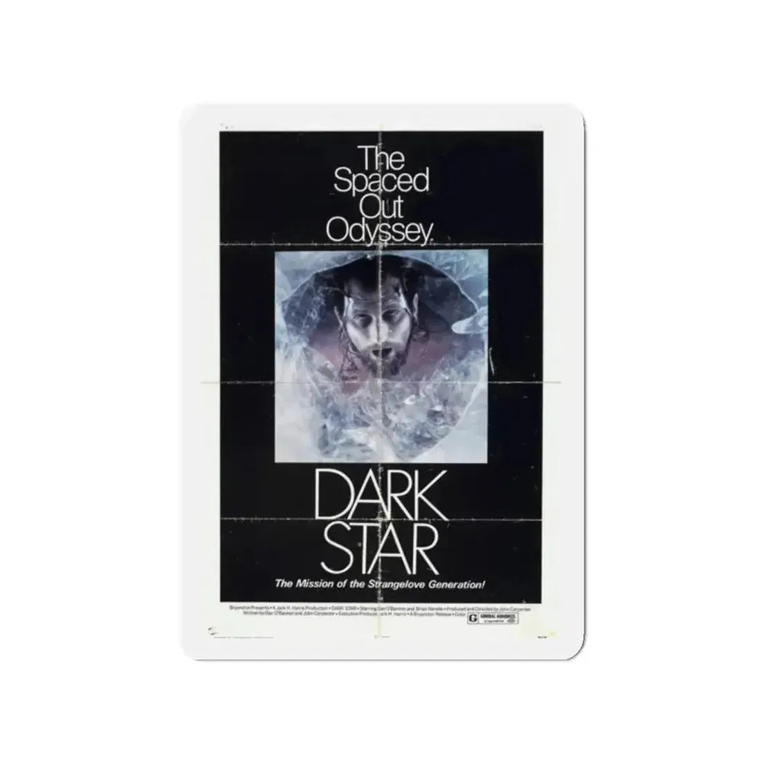 DARK STAR (2) 1974 Movie Poster - Refrigerator Magnet - The Sticker Space
