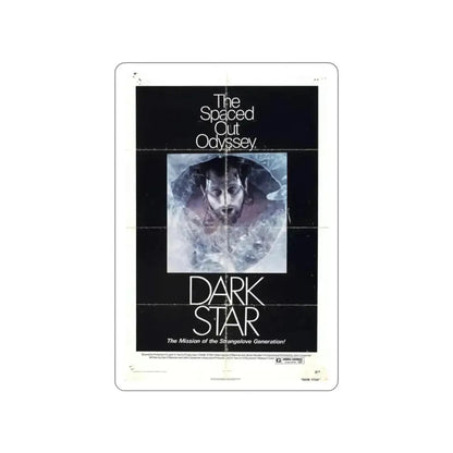 DARK STAR (2) 1974 Movie Poster STICKER Vinyl Die-Cut Decal - The Sticker Space