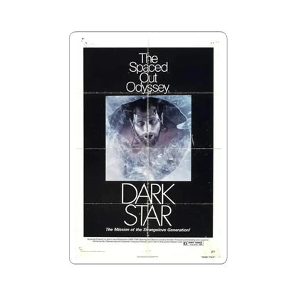 DARK STAR (2) 1974 Movie Poster - STICKER Vinyl Kiss-Cut Decal 3 Inch White - The Sticker Space