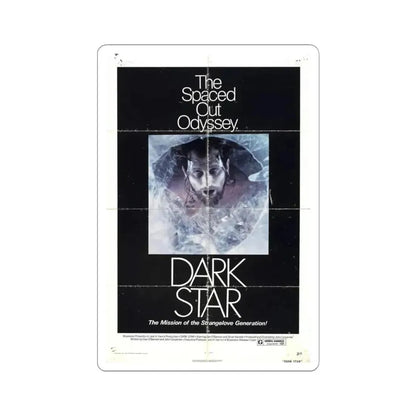 DARK STAR (2) 1974 Movie Poster - STICKER Vinyl Kiss-Cut Decal 4 Inch White - The Sticker Space