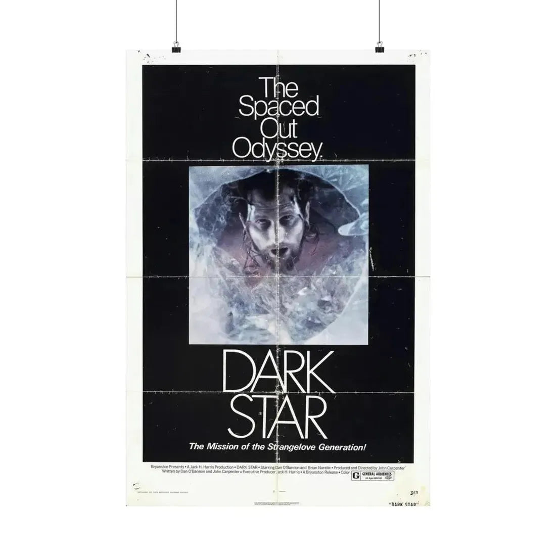 DARK STAR (2) 1974 - Paper Movie Poster - The Sticker Space