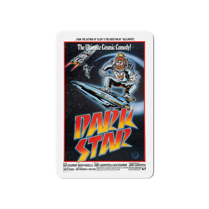 DARK STAR (3) 1974 Movie Poster - Die-Cut Magnet-6 × 6"-The Sticker Space