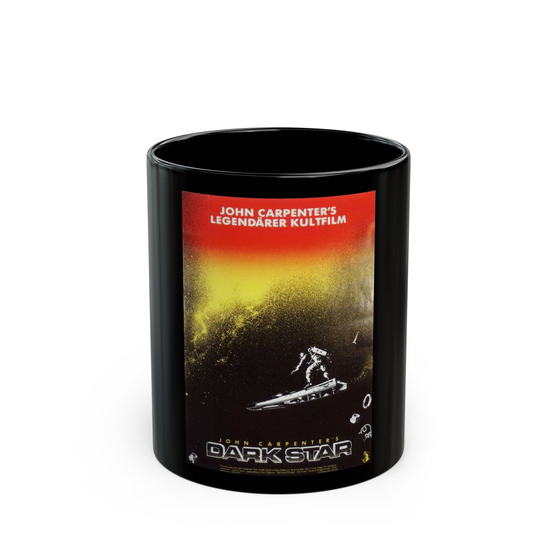 DARK STAR (4) 1974 Movie Poster - Black Coffee Mug-11oz-The Sticker Space