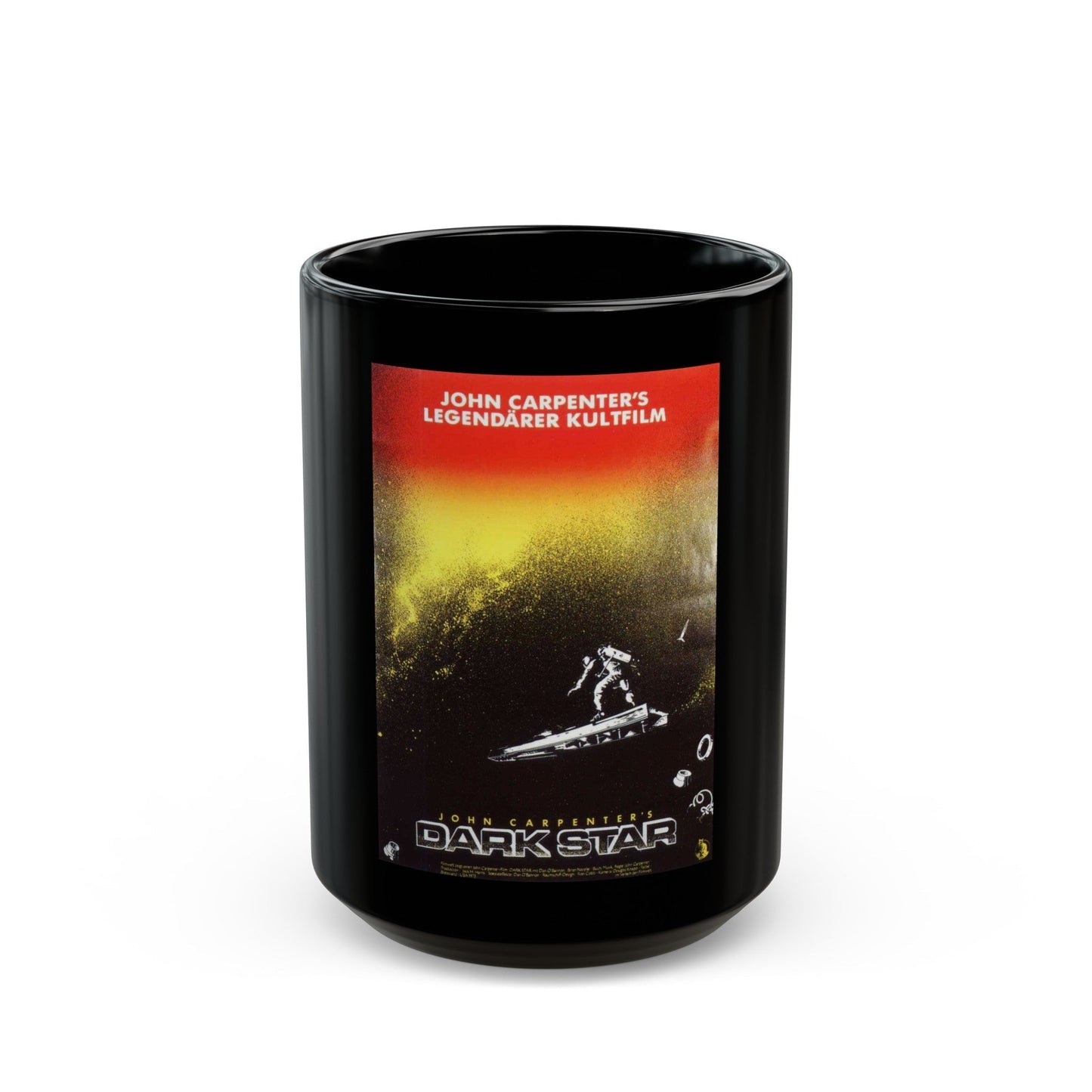 DARK STAR (4) 1974 Movie Poster - Black Coffee Mug-15oz-The Sticker Space