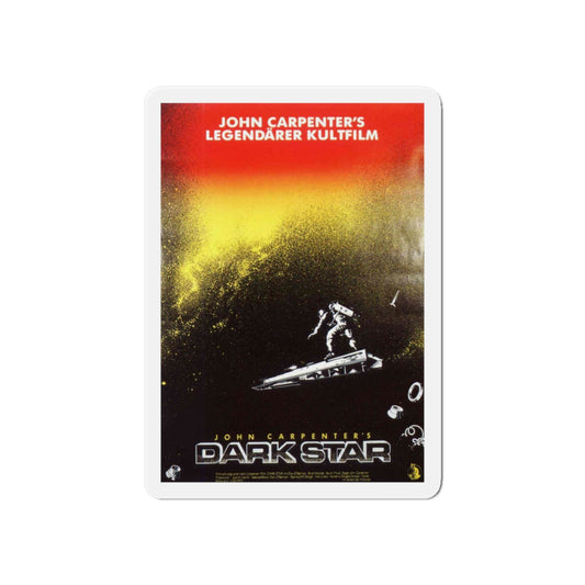 DARK STAR (4) 1974 Movie Poster - Die-Cut Magnet-6 × 6"-The Sticker Space