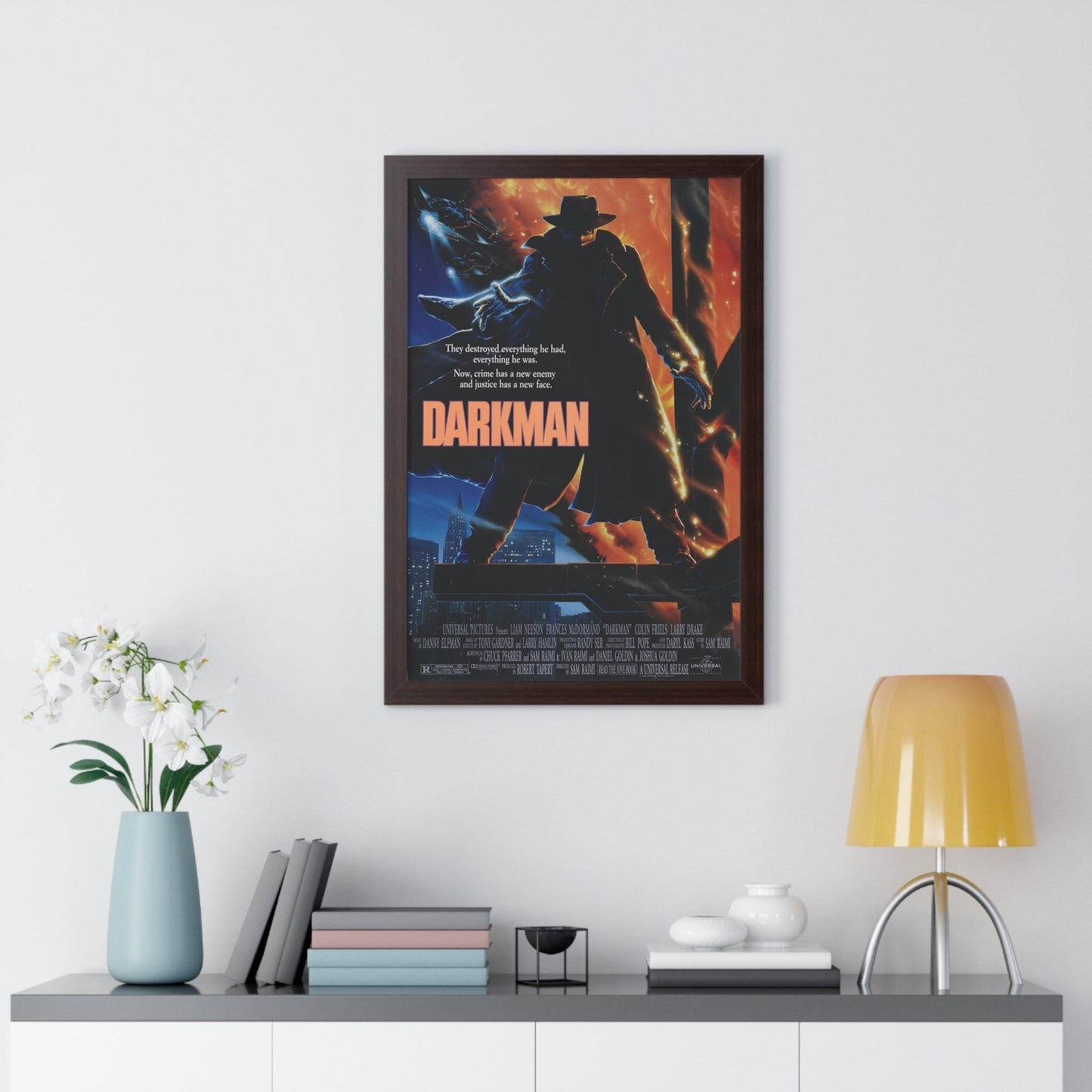 DARKMAN 1990 - Framed Movie Poster-The Sticker Space