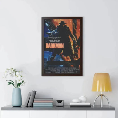 DARKMAN 1990 - Framed Movie Poster - The Sticker Space