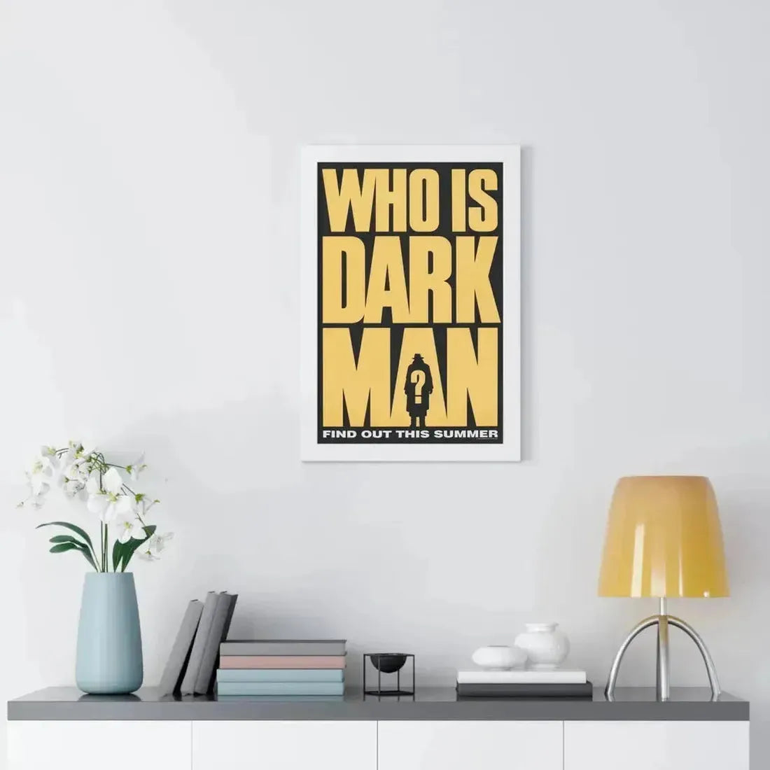 DARKMAN (TEASER) 1990 - Framed Movie Poster - The Sticker Space