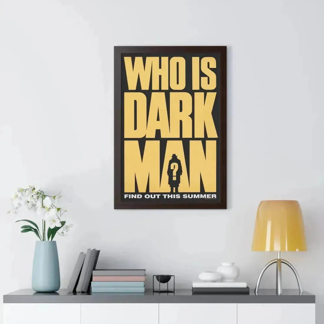 DARKMAN (TEASER) 1990 - Framed Movie Poster - The Sticker Space