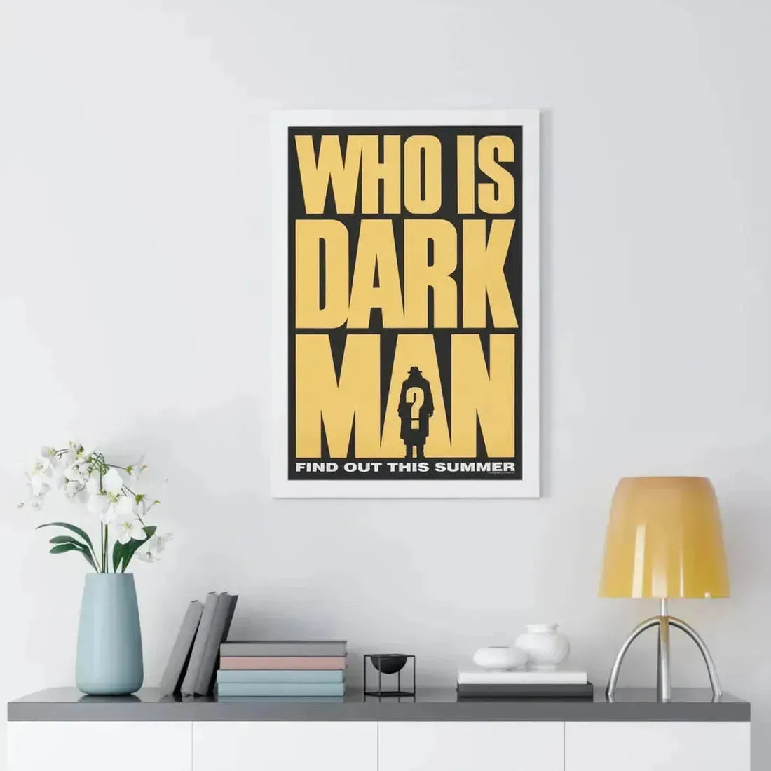DARKMAN (TEASER) 1990 - Framed Movie Poster - The Sticker Space