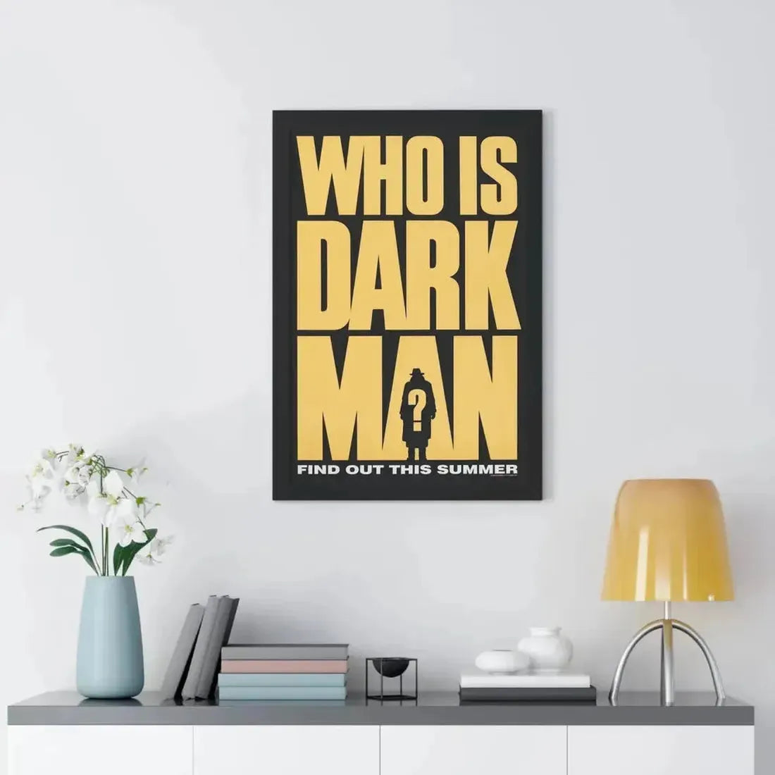 DARKMAN (TEASER) 1990 - Framed Movie Poster - The Sticker Space