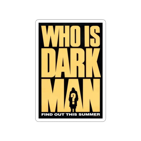 DARKMAN (TEASER) 1990 Movie Poster STICKER Vinyl Die-Cut Decal 2 Inch - The Sticker Space