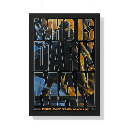 DARKMAN (TEASER 2) 1990 - Framed Movie Poster-20" x 30"-The Sticker Space