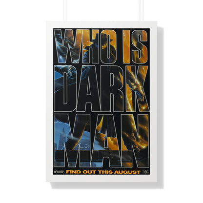 DARKMAN (TEASER 2) 1990 - Framed Movie Poster-20" x 30"-The Sticker Space