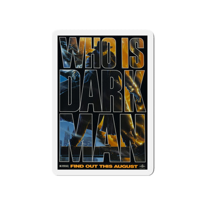 DARKMAN (TEASER 2) 1990 Movie Poster - Die-Cut Magnet-5" x 5"-The Sticker Space