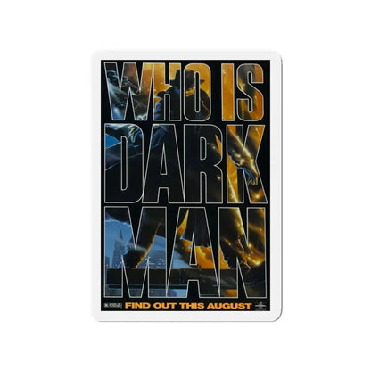 DARKMAN (TEASER 2) 1990 Movie Poster - Refrigerator Magnet 3 Inch - The Sticker Space