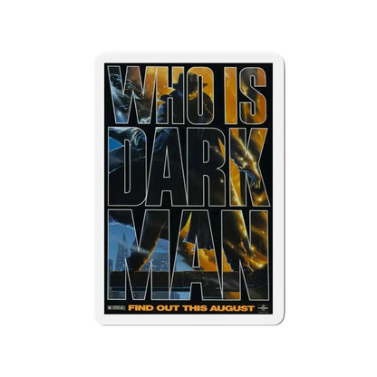 DARKMAN (TEASER 2) 1990 Movie Poster - Refrigerator Magnet 4 Inch - The Sticker Space