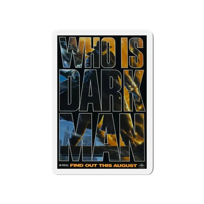 DARKMAN (TEASER 2) 1990 Movie Poster - Refrigerator Magnet - The Sticker Space
