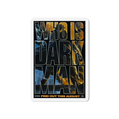DARKMAN (TEASER 2) 1990 Movie Poster - Refrigerator Magnet - The Sticker Space